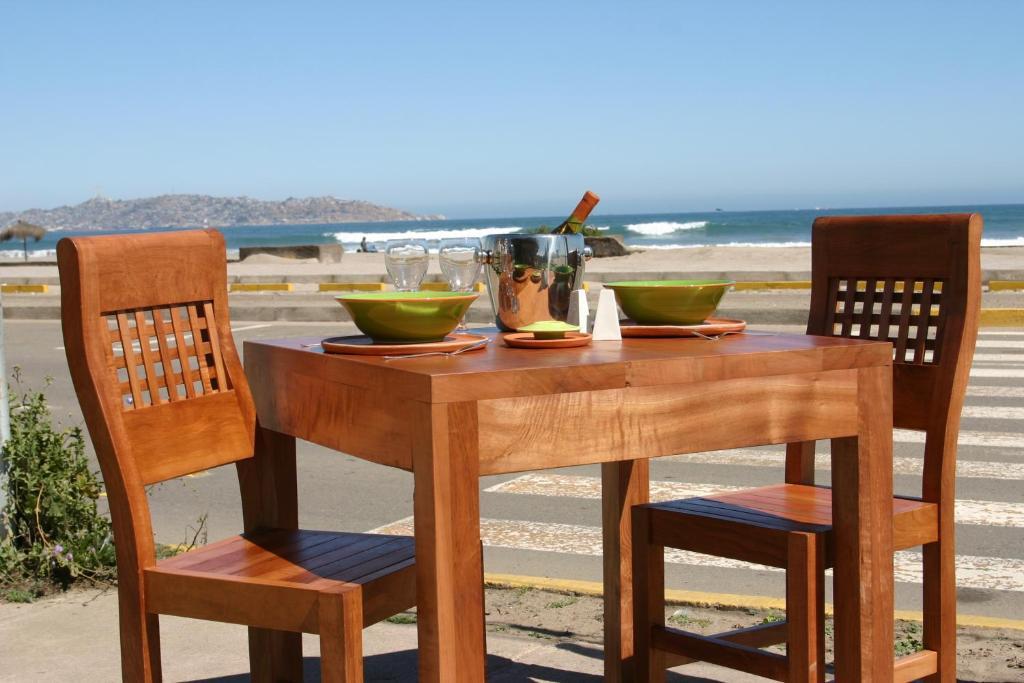 Hotel Y Cabanas Mar De Ensueno La Serena Exteriör bild